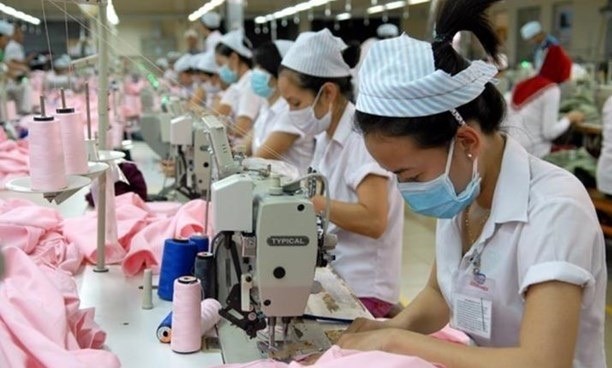 Workers of a garment factory in Vietnam (Photo: VNA)