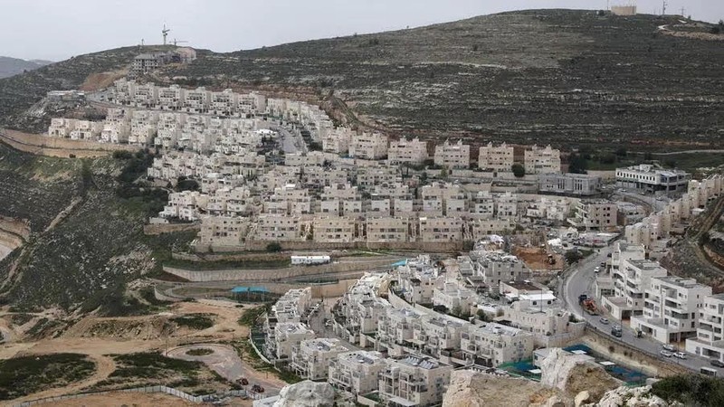 The Jewish settlement of Ramat Givat Zeev in the Israeli-occupied West Bank, pictured on March 19, 2020. (Photo: Reuters)