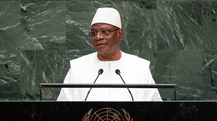 File photo: President of Mali Ibrahim Boubacar Keita addresses the general debate of the 74th session General Assembly (Photo: UN)