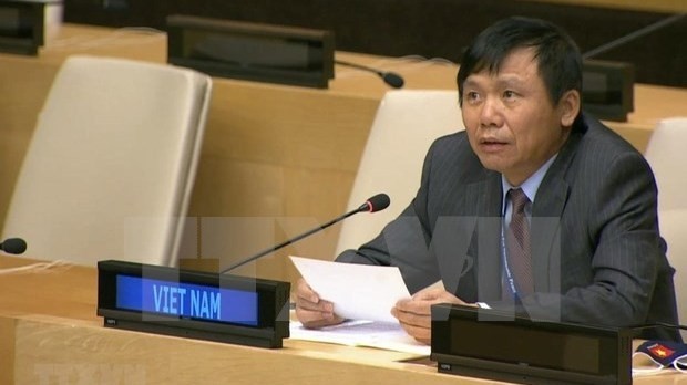 Ambassador Dang Dinh Quy, head of the Vietnamese mission to the UN. (Photo: VNA)