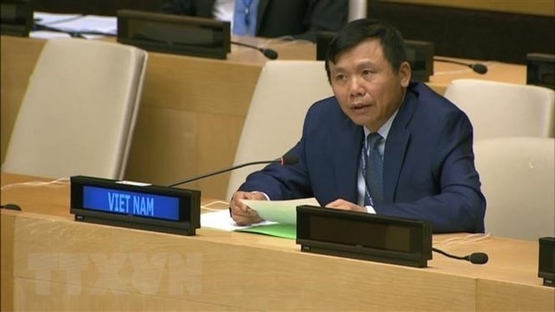 Ambassador Dang Dinh Quy, head of the Vietnamese mission to the United Nations (Photo: VNA)