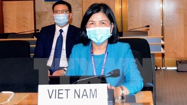 Vietnam actively engages in UNHRC’s 45th regular session. (Photo: VNA)
