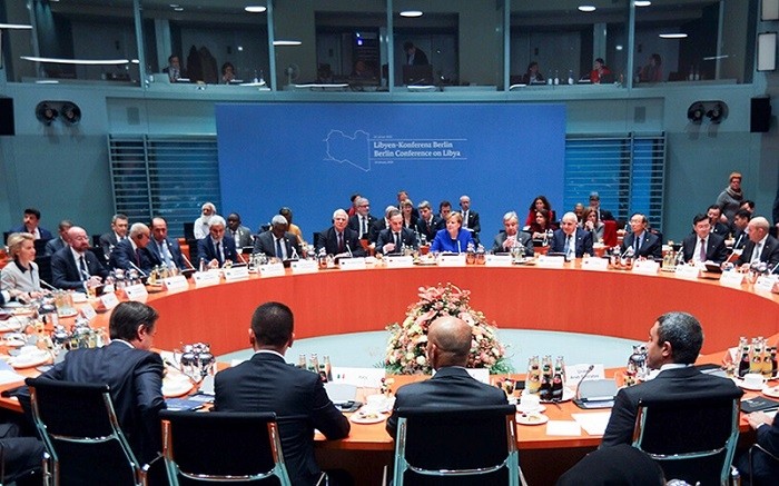 General view of the Berlin Conference on Libya in January 2020. (Photo: ATALAYAR)