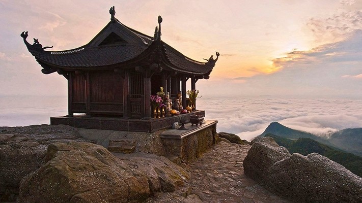 Dong Pagoda on Yen Tu mountain