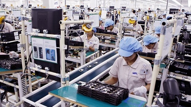 As much as US$5.46 billion  worth of foreign direct investment (FDI) is injected into Vietnam as of February 20. (Photo: VNA)